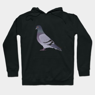 Side View Pigeon Hoodie